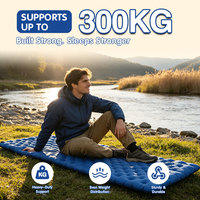Matelas de couchage gonflable portable et léger en TPU pour l'extérieur, idéal pour le camping, la randonnée et les voyages, imperméable, 4 saisons