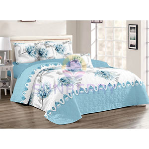 Couvre-lit imprimé en gros, rembourrage en coton, couette, motif floral magnifique, literie pour usage domestique - Product Image 3