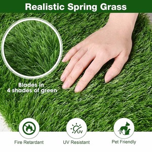 Uni Environnemental Gazon Artificiel Jardin Paysages <span class=keywords><strong>pour</strong></span> Lieux de Fausse Vue Embellissement Gazon Artificiel Jardin - Product Image 2