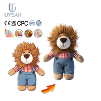 Peluche Lion Personnalisée UYEAH OEM/ODM, Conforme CPC/EN71, Design Cartoon, Logo Personnalisé, Jouet en Peluche Doux, Cadeau