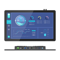 Panel PC Industrial de 43 Pulgadas con Android Integrado, Pantalla Táctil Full HD, WiFi, USB, GPIO, Soporte VESA para Montaje en Pared, HMI para Control de Máquinas