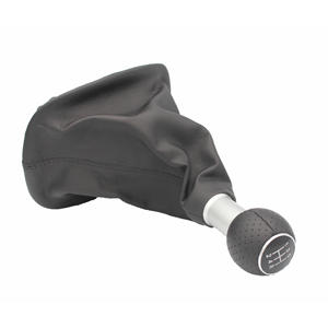 Pommeau de levier de vitesse en cuir perforé pour Volkswagen B5, transmission manuelle, pour Passat A3 5 6 vitesses - Product Image 5