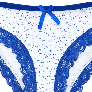 Braguitas Sexys para Mujer, Tanga Brasileña de Algodón con Estampado Floral - Product Image 5