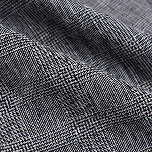 2025 nouveau tissu à carreaux teint en fil biologique 100% lin français lin prix de gros tissé coton lin pour filles canapé <span class=keywords><strong>coussin</strong></span> utilisation - Product Image 2