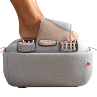 Appareil de massage multifonctionnel pour pieds et mollets avec télécommande, 3 intensités, aide à la relaxation, masseur de jambes