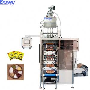 Machine d'emballage, de collage et de remplissage entièrement automatique multi-voies pour granulés de charbon actif déshydratant de qualité alimentaire en plastique - Product Image 3