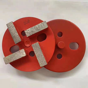 4 इंच D100mm यूनिवर्सल हीरा पीस प्लेटों के साथ एकल पिन हीरा कंक्रीट के लिए चमकाने डिस्क और Terrazzo मंजिल - Product Image 1