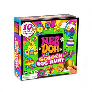 HY Nouveau produit transfrontalier NeeDoh Golden Egg Treasure Hunt Game - Boîte de jouets gyroscopiques pour enfants pour Pâques - Product Image 3