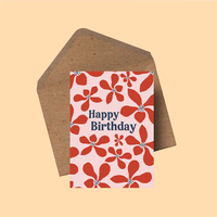 Vente en gros carton impression personnaliser cadeau voeux joyeux anniversaire carte