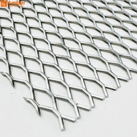 Maille Métallique Expansée en Acier Inoxydable 304, Filet en Acier Étiré pour la Protection des Grilles de Radiateur Automobile