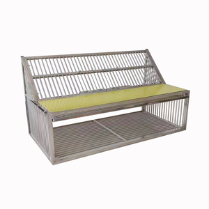 LIZE PET <span class=keywords><strong>Cage</strong></span> à oiseaux pliable en métal <span class=keywords><strong>de</strong></span> haute qualité <span class=keywords><strong>pour</strong></span> les perroquets et les pigeons sautants <span class=keywords><strong>Cage</strong></span> à oiseaux pliante <span class=keywords><strong>de</strong></span> <span class=keywords><strong>transport</strong></span> en acier inoxydable - Product Image 4
