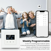 Remise Tuya Wifi Smart Room Thermostat de radiateur au sol Thermostat numérique Fussbodenheiz Thermostat Avatto