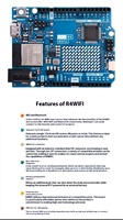 Placa de Desarrollo R4 Versión WIFI MINI Módulo de Aprendizaje de Programación TIPO-C para Kits UNO