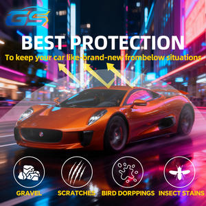 Pellicola Protettiva Trasparente in TPU PPF Idrofobica Autoadesiva Anti-Graffio per Vernice Auto - Product Image 3