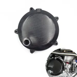 OTOM摩托车NC250碳纤维右曲轴箱离合器盖护罩装饰盖KAYO BSE用于宗申NC 250CC发动机