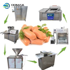 Máquinas comerciales para hacer salchichas de carne Salami <span class=keywords><strong>Mortadella</strong></span> Hotdog Línea de producción de salchichas de Bolonia - Product Image 4