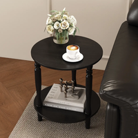 Meuble d'appoint à double niveau, pour salon domestique, petite unité, canapé, table basse