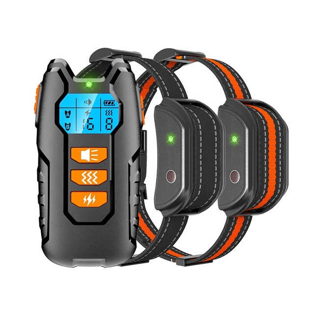 USMILE Innovation Design Animal Shape AI Smart IP67 Level Waterproof 3 in 1 Function Dog Training Collar With Adjustable Strap
