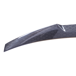 For A5 B8 B8.5 2Door Coupe 8T3 M4 Style Honeycomb Carbon Fiber Rear Spoiler Trunk Wing 2007-2017 - Product Image 6