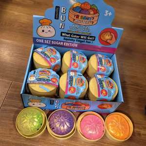 Giocattolo <span class=keywords><strong>Squishy</strong></span> Southpeak a Forma di Panino al Vapore e Raviolo con Vaporiera, 260g, Ripieno di Maltosio, in TPR, a Lenta Risalita, Antistress - Product Image 1