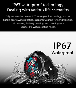 Siêu Mỏng 6.5Mm Đầy Đủ Thép Không Gỉ Thời Trang Thông Minh Đồng Hồ Nhịp Tim Thể Thao Theo <span class=keywords><strong>D</strong></span>õi Oxy Máu Màn Hình IP67 Không Thấm Nước Đồng Hồ H - Product Image 5