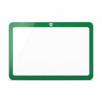Protection d'écran pour tablette 7 pouces, film PC durci, cadre vert, logo personnalisé, protection contre les rayures