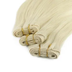 Raw Unprocessed Virgin Human Machine Hair Weft Cambodian Cuticle Aligned Hair 12A Double Drawn Hair