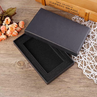 Boîte en papier rigide de luxe recyclable avec logo, faite à la main, boîte à parfum magnétique pour cosmétiques, boîtes d'emballage cadeau pour bijoux