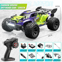 WGNRC SCY-18101 Auto de Carreras Profesional para Aficionados, Auto de Carreras con Control Remoto a Escala 1/18 con Tracción en las Cuatro Ruedas y Ruedas Grandes, Auto Todoterreno RC