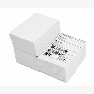 Étiquettes autocollantes adhésives en cuivre thermique A6 bon marché en gros Matériau sensible à la chaleur pour l'impression de bordereaux d'expédition express - Product Image 1