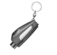 Luxus Auto Fenster brecher Schlüssel bund Sicherheits gurts ch neider 2-in-1 Glas brecher und Sicherheits gurts ch neider Schlüssel bund