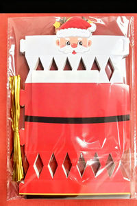 DIY Navidad Santa Reno Galletas Cajas Navidad Galletas Fiesta Plegable Bon Bons Navidad Caja <span class=keywords><strong>de</strong></span> papel <span class=keywords><strong>de</strong></span> embalaje para amigos Niños - Product Image 5