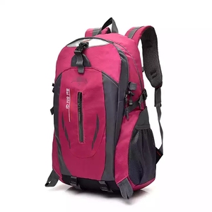 Mochila de gimnasio de senderismo ecológica OEM de <span class=keywords><strong>50</strong></span> <span class=keywords><strong>litros</strong></span>, poliéster impermeable 600D con cremallera elegante para entusiastas del fitness - Product Image 2