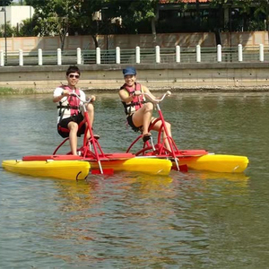Pédale de banane gonflable de haute qualité, taille personnalisée, tubes <span class=keywords><strong>pour</strong></span> bateau, vélo d'eau flottant, livraison gratuite - Product Image 5