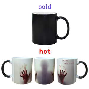 Tasses à <span class=keywords><strong>café</strong></span> personnalisées en porcelaine à sublimation meilleures ventes, tasses à <span class=keywords><strong>café</strong></span> à la mode créatives en céramique avec poignée écologique - Product Image 2