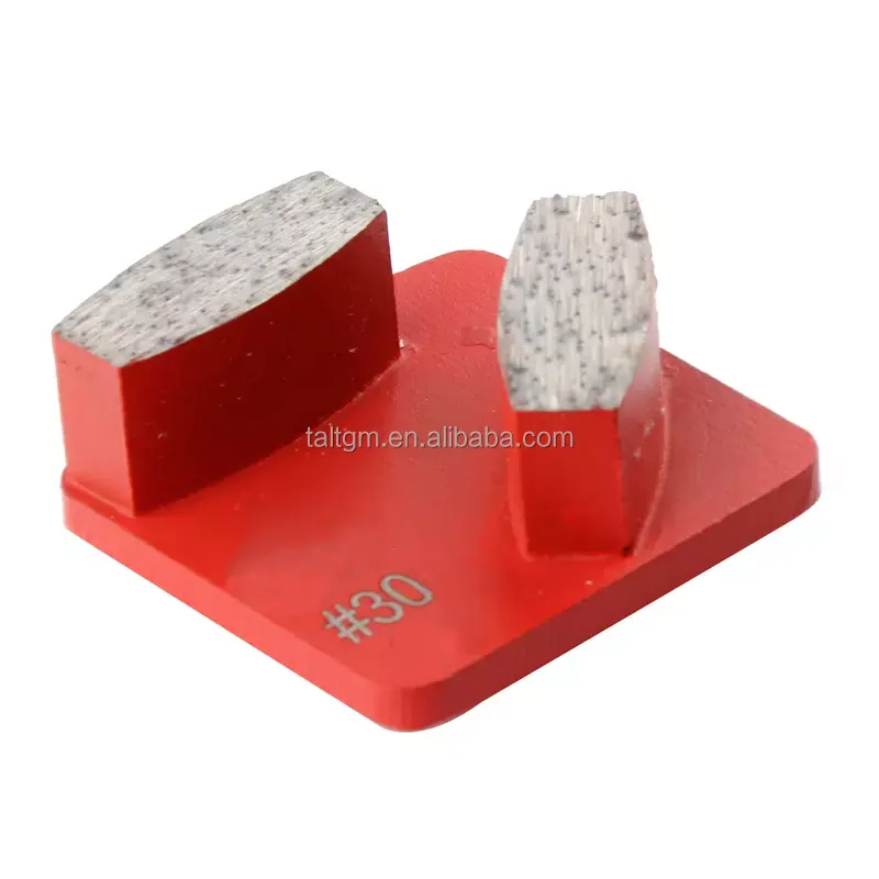Double Segments Diamond Concrete Floor Grinding Pads Diamond Concrete Grinding Tools