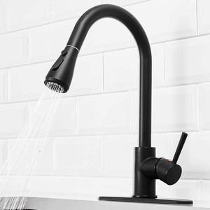 Modern Single Handle 304 Stainless Steel <b>Kitchen</b> Sink <b>Faucet</b> Flexible Pull Wall Mixer Tap Filter Sprayer Torneiras De Cozinha - Product Image 5