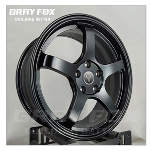 Grayfox ล้ออัลลอยปลอมแปลง18 19 20 21นิ้ว5X114.3ขอบจานลึกโครเมี่ยมสำหรับฮอนด้าอินฟินิตี้ Q50 <span class=keywords><strong>Te37</strong></span>ขอบ V1 <span class=keywords><strong>Nismo</strong></span> แบบกำหนดเอง - Product Image 5
