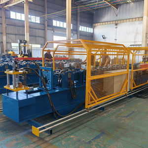 เครื่องขึ้นรูปเหล็กโครงสร้างเพดานยิปซัมบอร์ดเหล็กชุบสังกะสี ควบคุมด้วย PLC 380V 7.5KW - Product Image 5