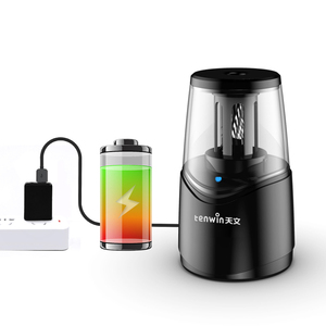 <span class=keywords><strong>Taille</strong></span>-<span class=keywords><strong>crayon</strong></span> électrique Tenwin 8010 rechargeable avec lame hélicoïdale en acier robuste, <span class=keywords><strong>taille</strong></span>-<span class=keywords><strong>crayon</strong></span> <span class=keywords><strong>USB</strong></span> pour croquis - Product Image 1