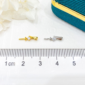 Pendentif en argent S925 à faire soi-même avec des perles rondes de 10-11 mm, support vide, collier simple, accessoires 30795 - Product Image 4