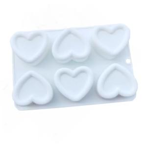 Molde de Silicona para Chocolate en Forma de Corazón, Molde de Silicona para Hornear Pasteles, No Tóxico y Resistente al Calor - Product Image 2