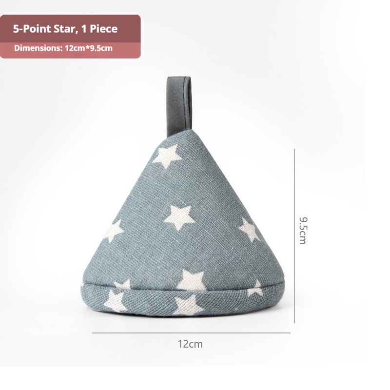 Chapeau triangulaire étoile à cinq branches (1 pièce)