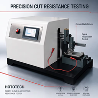 Testeur de résistance à la coupure des gants de sécurité HOTOTECH, type lame coupante, EN 388, machine de test de protection contre la coupure EPI