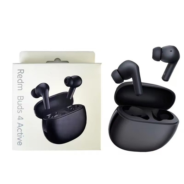 Redml Headphones Auriculares Headset Tws Wireless Earphones Ear Pods Mini Stereo Earbuds Buds 4 Active