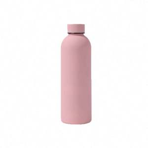 Custom Logo Sport Leakproof Reusable Stainless Steel Double Wall Vacuum Insulated <b>Water</b> <b>Bottles</b> <b>With</b> Straw Lids - Product Image 4