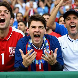 卸売格安様々な色青と緑のポリエステルハワイLeisファンのお祝いと休日の装飾のため - Product Image 4