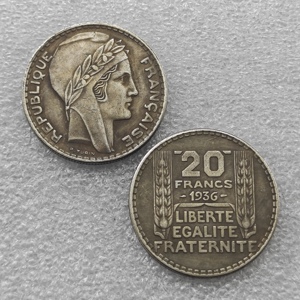 Pièces <span class=keywords><strong>de</strong></span> monnaie commémoratives <span class=keywords><strong>de</strong></span> style antique <span class=keywords><strong>de</strong></span> 20 francs <span class=keywords><strong>de</strong></span> France <span class=keywords><strong>de</strong></span> 1932, 1936, 1939, cadeaux, décoration <span class=keywords><strong>de</strong></span> la maison - Product Image 2