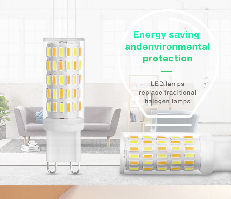 Ampoule 3W dimmable g9 led ampoule 2700k a mené la lumière g9