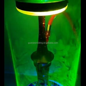 12 inch dưới vòng LED Đèn Laser cơ sở hookah Shisha LED ánh sáng phẳng <span class=keywords><strong>cup</strong></span> chai Led Cơ Sở - Product Image 4
